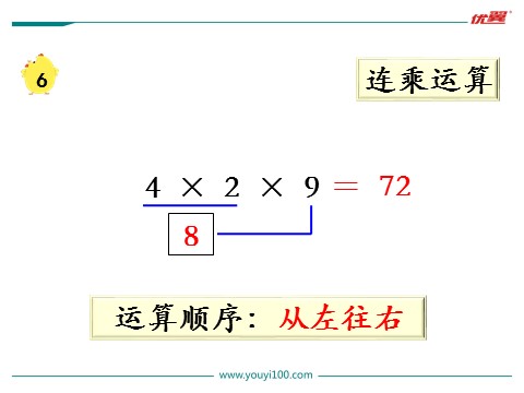 二年级上册数学（苏教版）第11课时 连乘、连除和乘除混合第4页