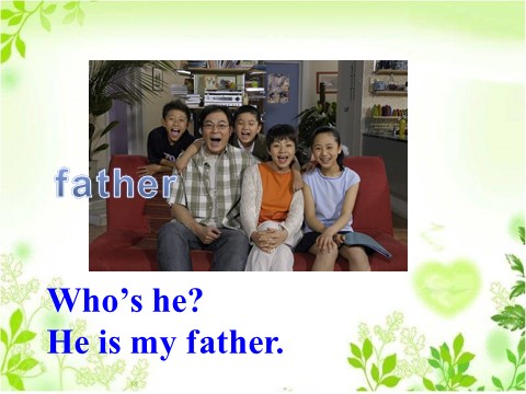 二年级上册英语（SL版）Unit 1 My Family Lesson 3 课件3第6页