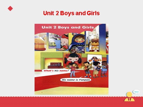 二年级上册英语（SL版）小学英语人教新起点二年级上Unit2《Boys+and+Girls》课件——第三课时第2页