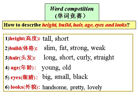 二年级上册英语（SL版）Unit 3 My Friends Lesson 2 课件1第4页