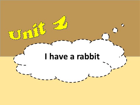 二年级上册英语（译林版）Unit 2 I have a rabbit 课件2第1页