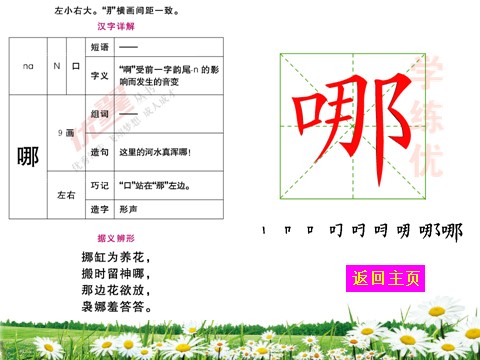 二年级上册语文（生字教学课件）小蝌蚪找妈妈第4页