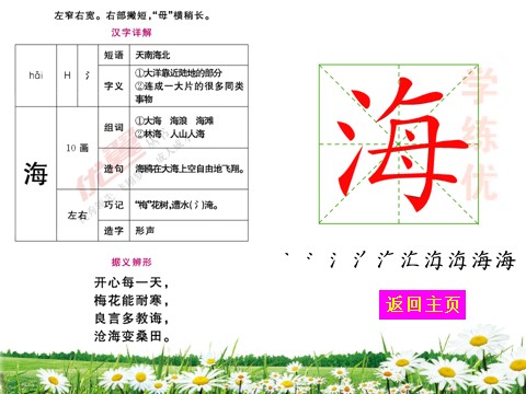 二年级上册语文（生字教学课件）我是什么第6页