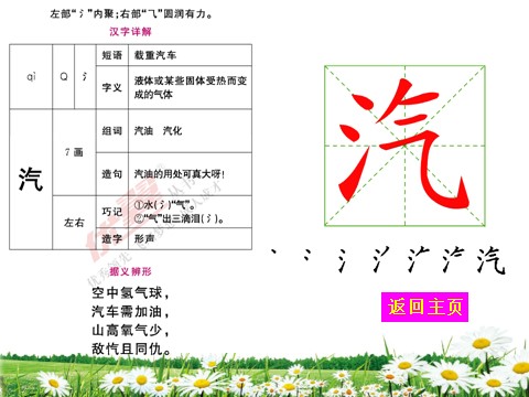 二年级上册语文（生字教学课件）雪孩子第9页