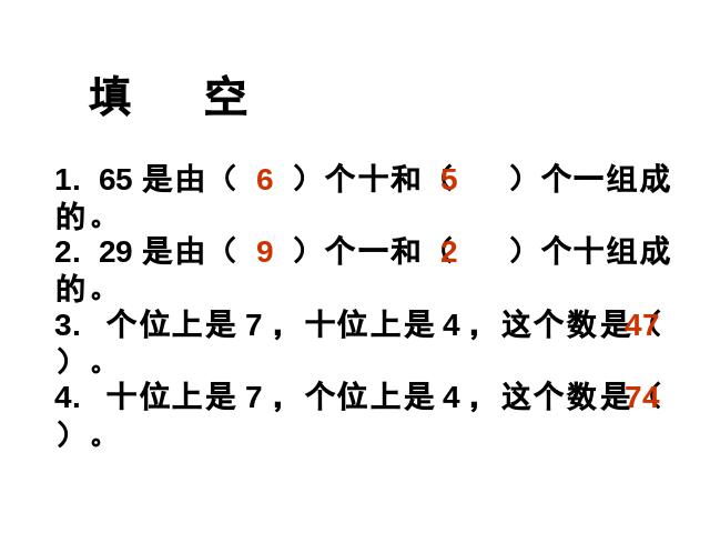 二年级上册数学（人教版）数学《两位数加一位数(不进位加)》（）第2页