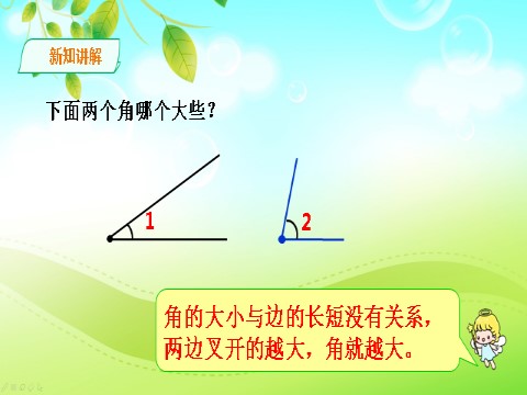 二年级上册数学（人教版）人教版数学二年级上册认识角 课件第7页