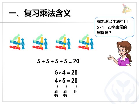 二年级上册数学（人教版）《9表内乘法》课件第2页