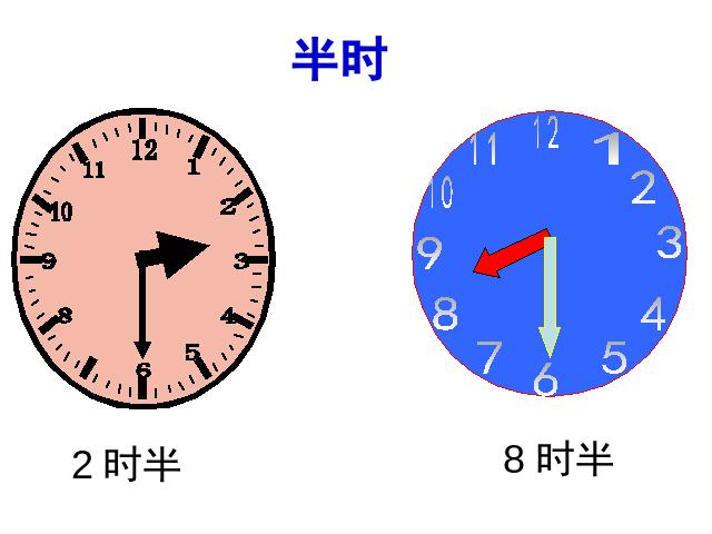 二年级上册数学（人教版）数学第七单元-《认识时间》第4页