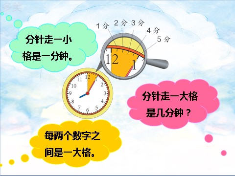 二年级上册数学（人教版）第一课 认识时分（课件）第4页