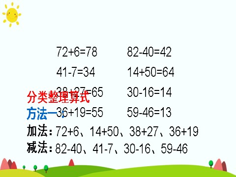 二年级上册数学（人教版）第1课时 100以内的笔算加法和减法第6页