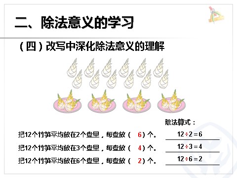 二年级下册数学（人教版）2.3  除法的含义第6页