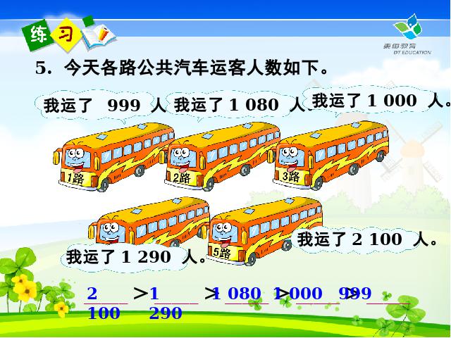 二年级下册数学（人教版）数学第七单元ppt-《万以内数的认识》教学PPT第6页