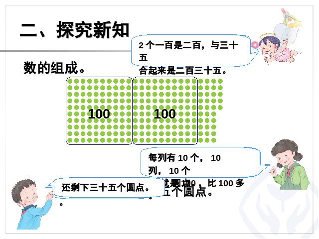 二年级下册数学（人教版）2014新2014版数学第七单元-《万以内数第3页