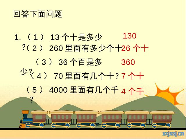 二年级下册数学（人教版）数学第七单元-《万以内数的认识――整百整千加第3页