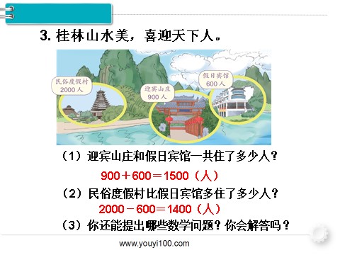 二年级下册数学（人教版）第11课时  整百、整千数加减法（1）第10页