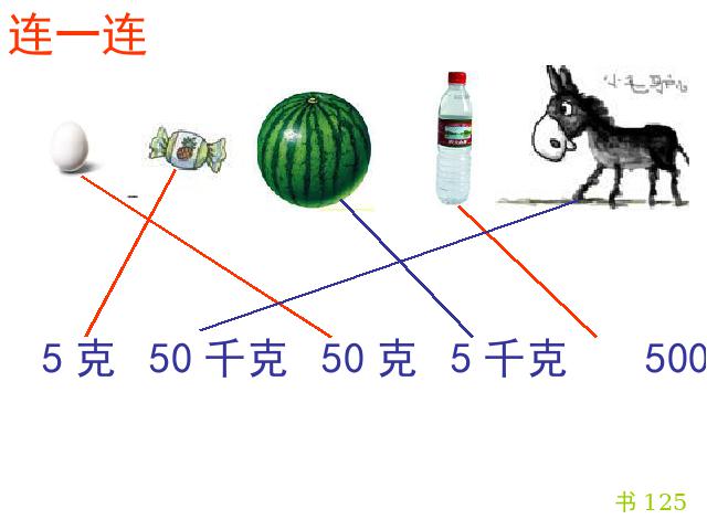 二年级下册数学（人教版）数学第八单元-《克与千克》第9页