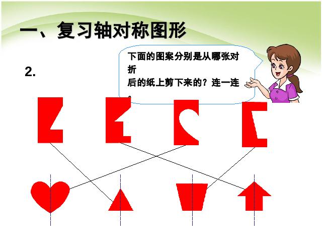 二年级下册数学（人教版）《总复习:图形的运动》课件ppt(数学）第3页