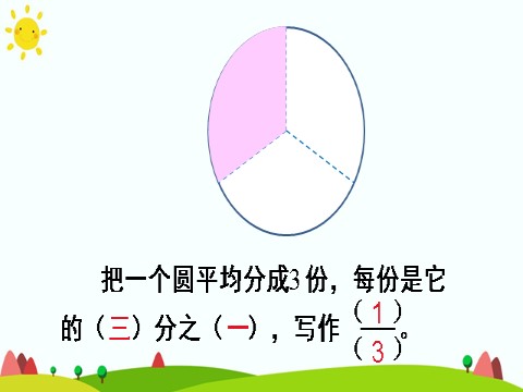 三年级上册数学（人教版）第1课时 几分之一第10页