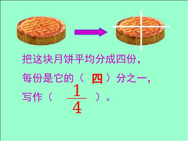 三年级上册数学（人教版）数学-分数的初步认识第8页