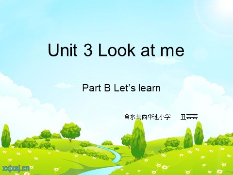 三年级上册英语(PEP版)Unit 3 Look at me# (2)第1页