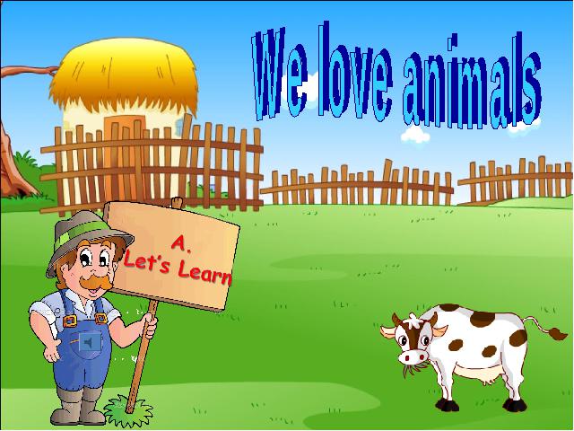 三年级上册英语(PEP版)《We love animals第一课时》ppt比赛获奖教学课件第3页