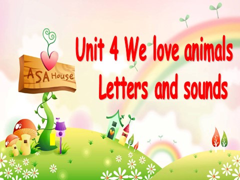 三年级上册英语(PEP版)Unit4 A lets letters and sounds第1页