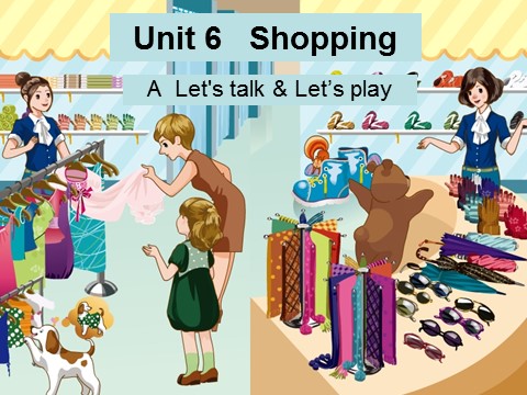 三年级上册英语(PEP版)Unit6 A Let#s talk第1页