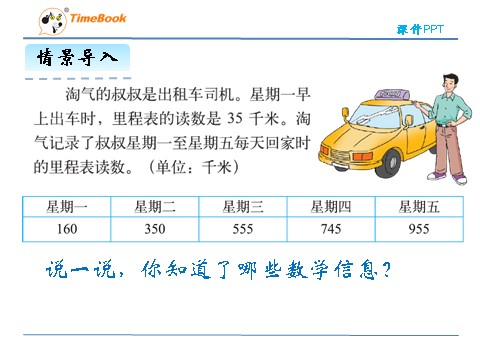 三年级上册数学(北师大版）3.5 里程表（二）第6页