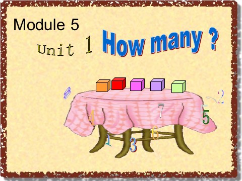 三年级上册英语（外研三起点）Module 5Unit 1 How many》PPT课件 (3)外研三年级起点三年级上册《第2页