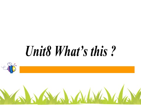 三年级上册英语（湘少版）湘少英语三上《Unit 8 What's this》优质课第3页