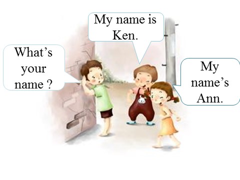 三年级上册英语（科普版）Lesson 4 What's your name 课件第8页