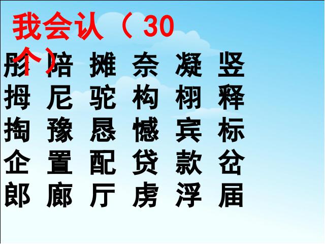 三年级下册语文（旧人教版）语文《第七单元复习》教研课第4页