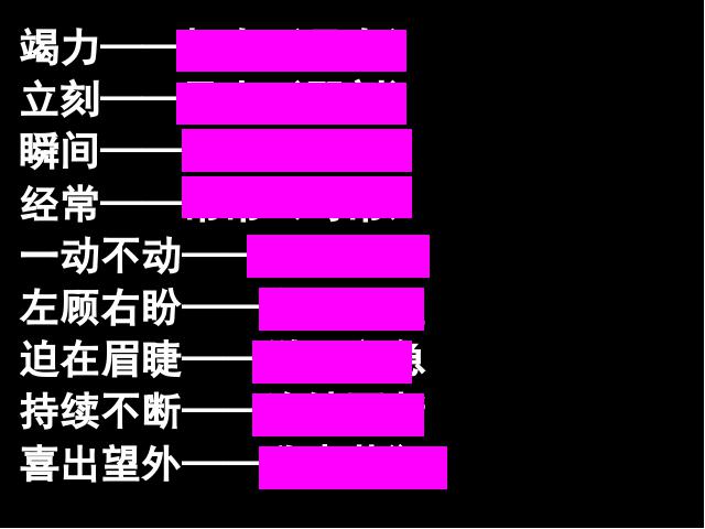 三年级下册语文（旧人教版）语文《第五单元复习》精品第6页