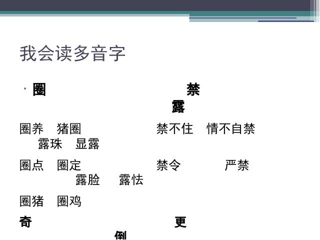 三年级下册语文（旧人教版）语文《第三单元复习》ppt比赛获奖教学课件第2页