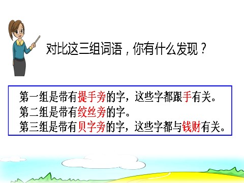 三年级下册语文（旧人教版）语文园地第10页