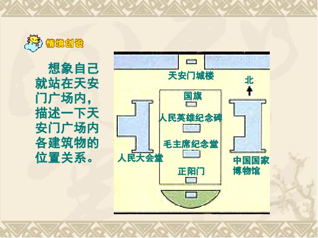 三年级下册数学（人教版）《位置与方向》第3页