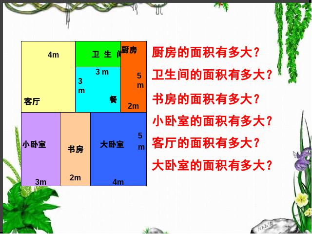 三年级下册数学（人教版）数学优质课《长方形、正方形面积的计算》第6页