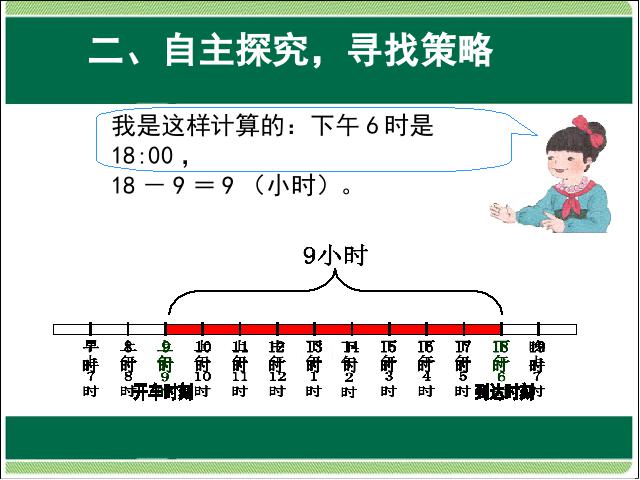 三年级下册数学（人教版）年月日:计算简单的经过时间(数学)第6页