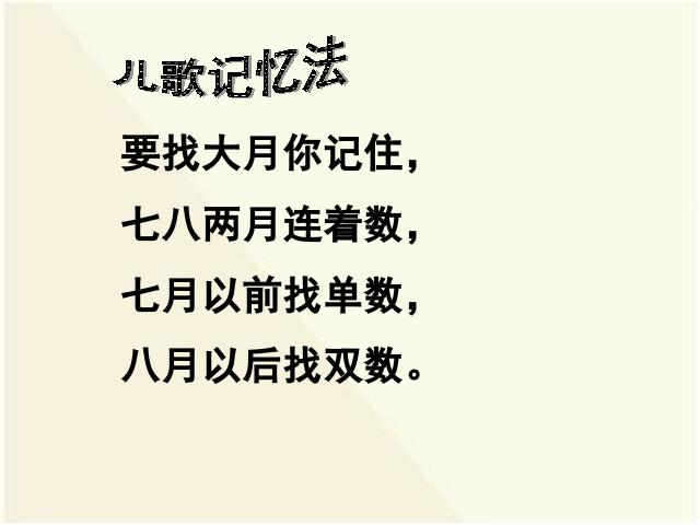 三年级下册数学（人教版）教学《第六单元:年、月、日》(数学)第7页