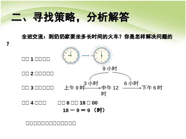 三年级下册数学（人教版）年月日:经过时间的计算解决问题课件ppt(数学）第4页