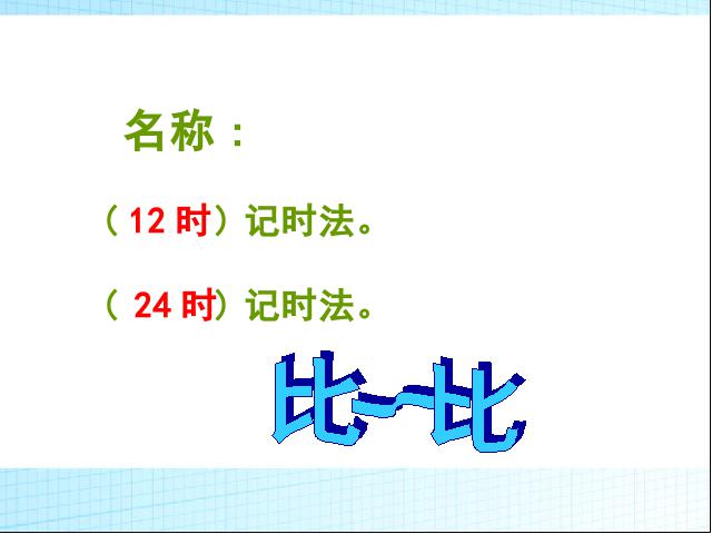 三年级下册数学（人教版）教研课《第六单元:24时计时法》课件ppt(数学)第7页