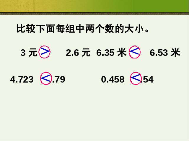 三年级下册数学（人教版）数学教研课《比较小数的大小》课件ppt第6页