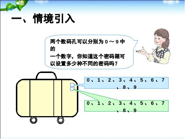 三年级下册数学（人教版）《2015年新版:数学广角简单的排列问题》数学第2页