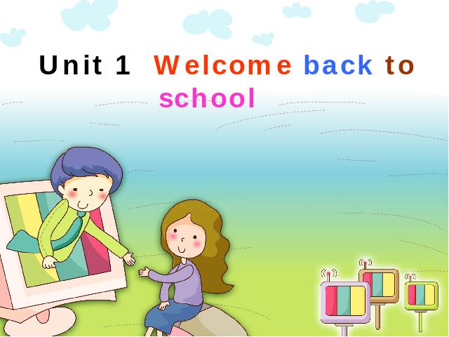 三年级下册英语(PEP版)《Welcome back to school：第二课时》(第1页