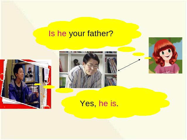 三年级下册英语(PEP版)Unit2 My family B let's talk (pep英语)第10页