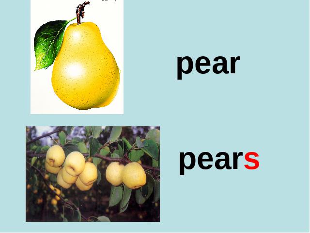 三年级下册英语(PEP版)小学英语《Unit5 Do you like pears》ppt课件下载第9页