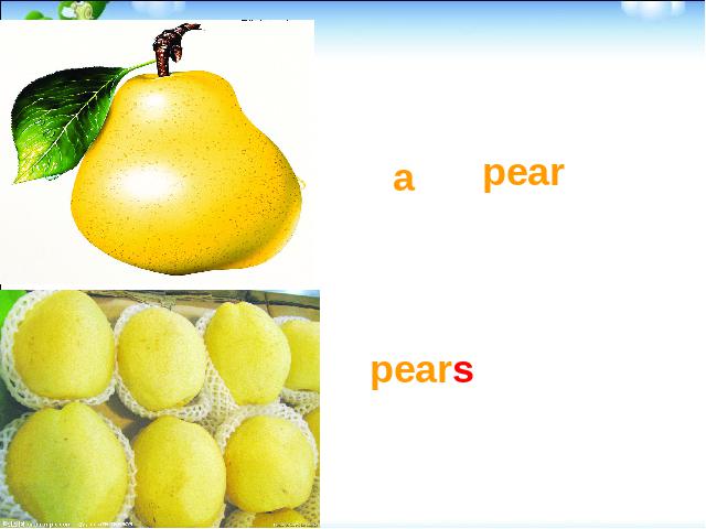 三年级下册英语(PEP版)英语《Unit5 Do you like pears》第6页
