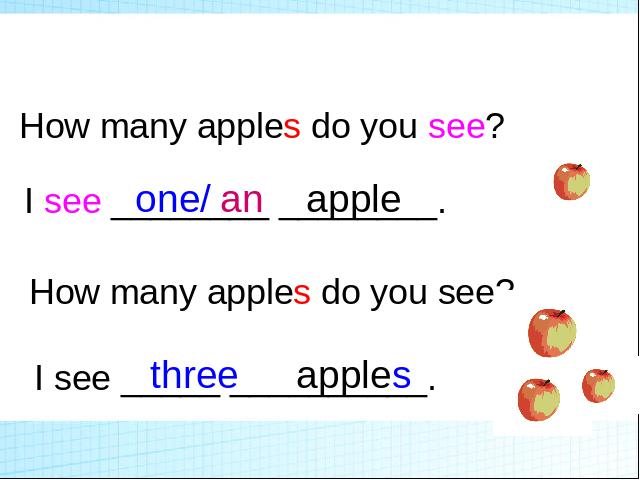 三年级下册英语(PEP版)PEP Unit5 Do you like pears? A let's learn课件ppt第8页