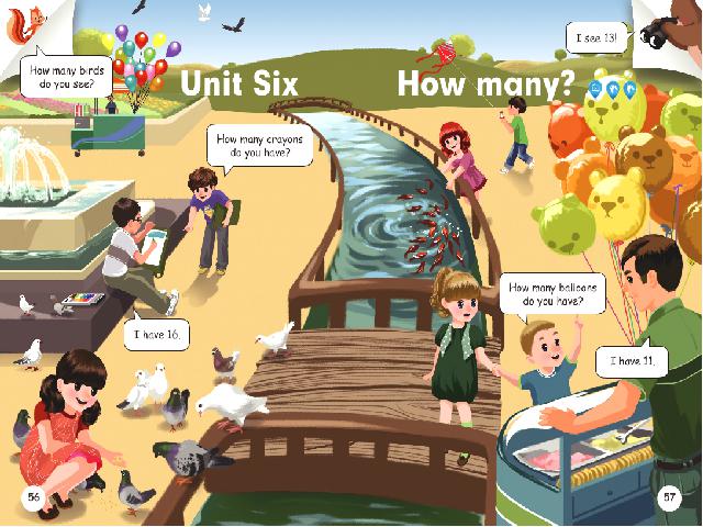 三年级下册英语(PEP版)新版pep《Unit6 How many B let's talk》第4页