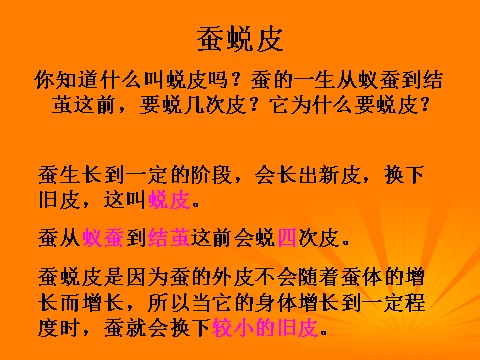 三年级下册科学（教科版）第二单元2.2蚕的生长变化ppt课件(科学)第8页